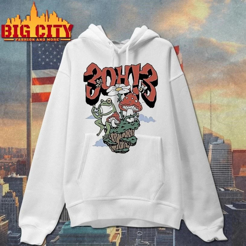 3oh3 Frog White 2026 Shirt