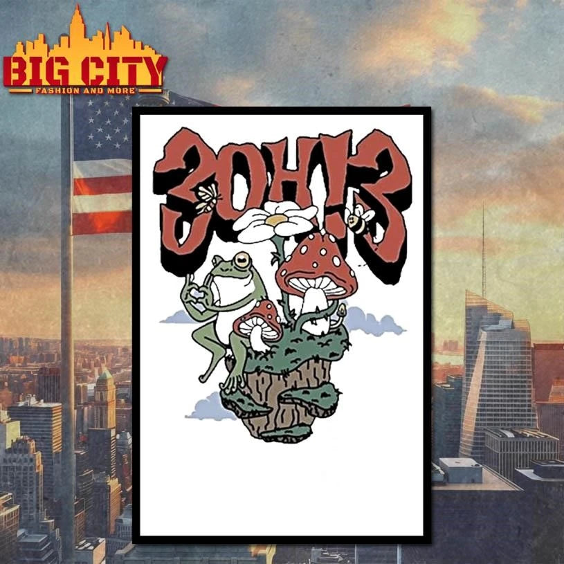 3oh3 Frog White 2026 Shirt