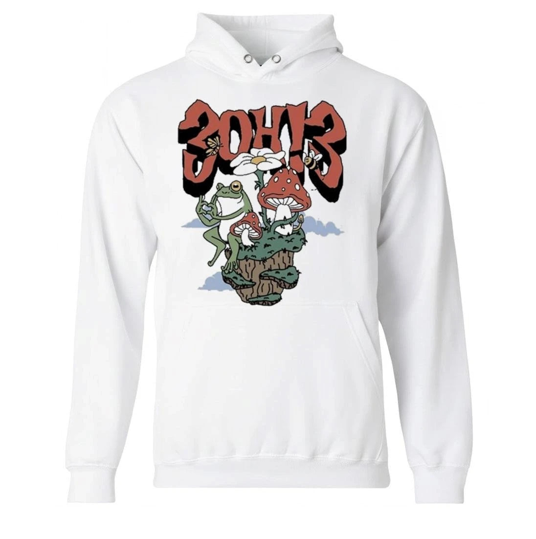 3oh3 Frog White Shirt