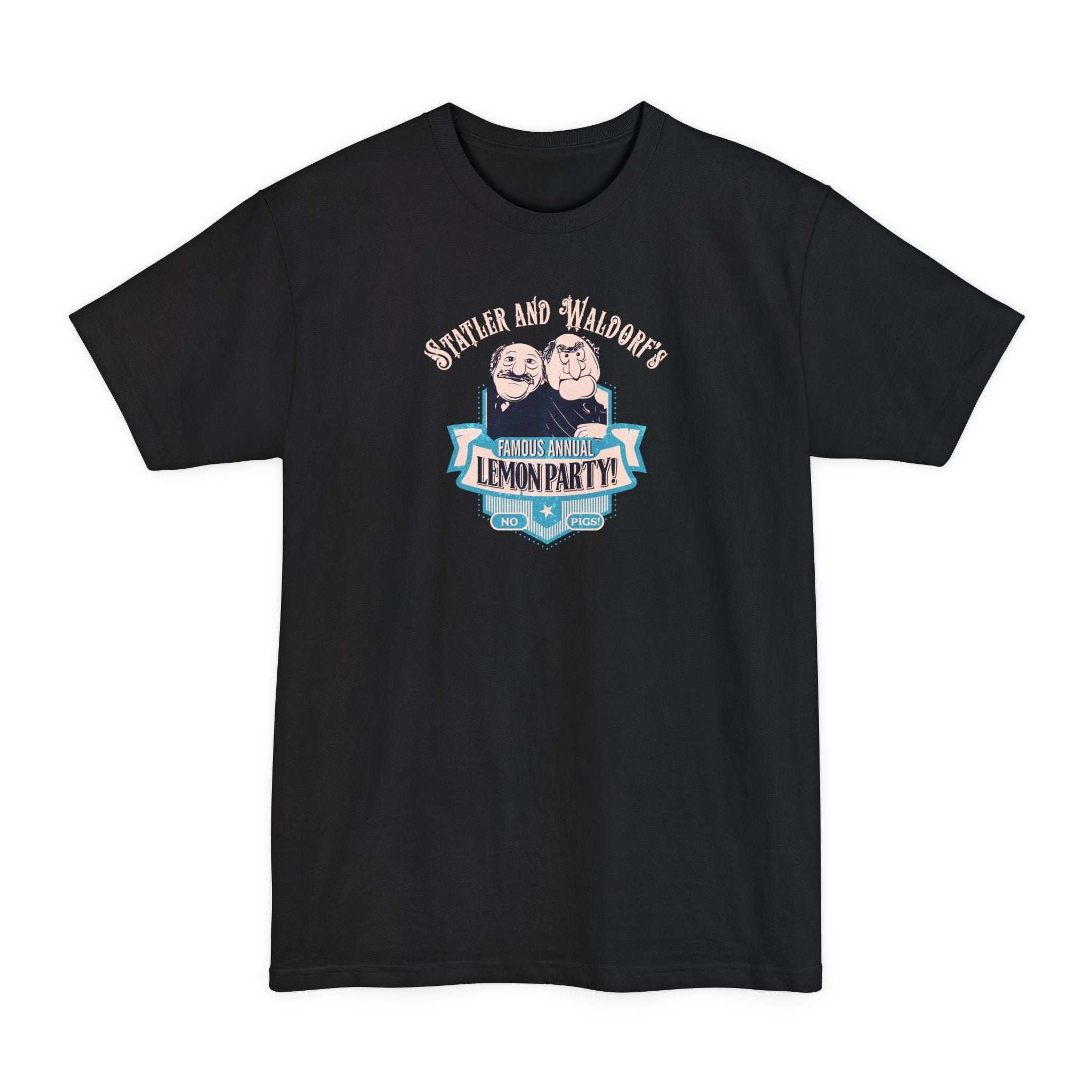 Statler And Waldorf's Famous Annual Lemon Party! (The Muppets) - Men's Tall T-Shirt