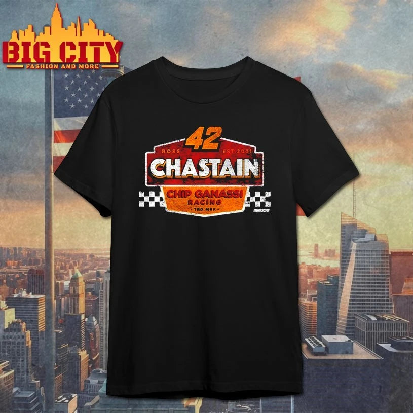 42 Ross Chastain EST 2001 Chip Ganassi racing TRD MRK shirt