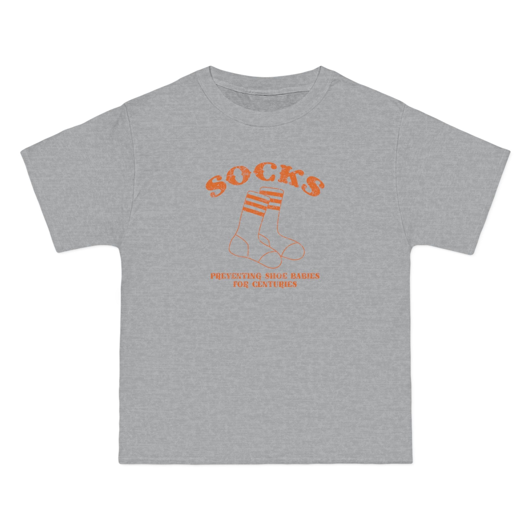 Socks - Preventing Shoe Babies For Centuries - Men's Heavyweight T-Shirt