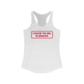 I Fucked The Girl In Hanson - Women's Racerback Tank