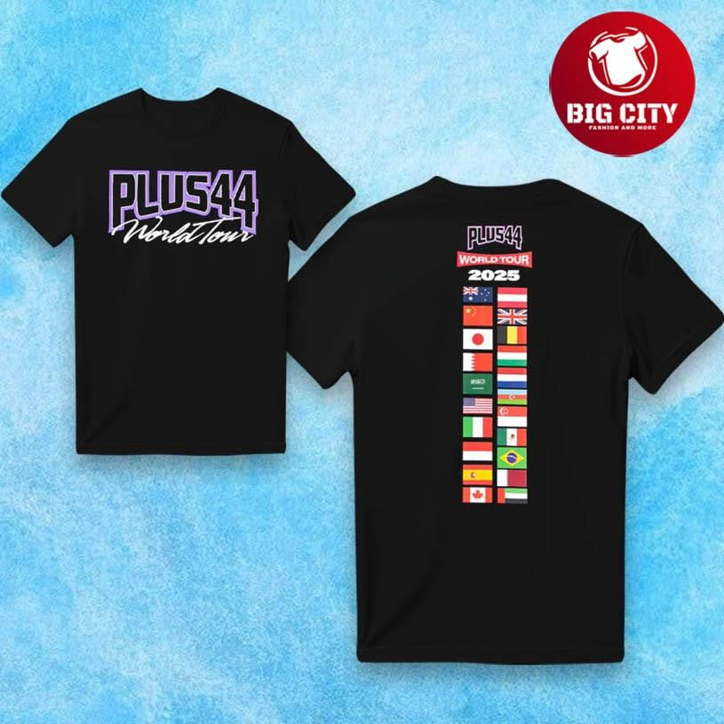 +44 Plus44 World Tour 2025 Two Sided Shirt