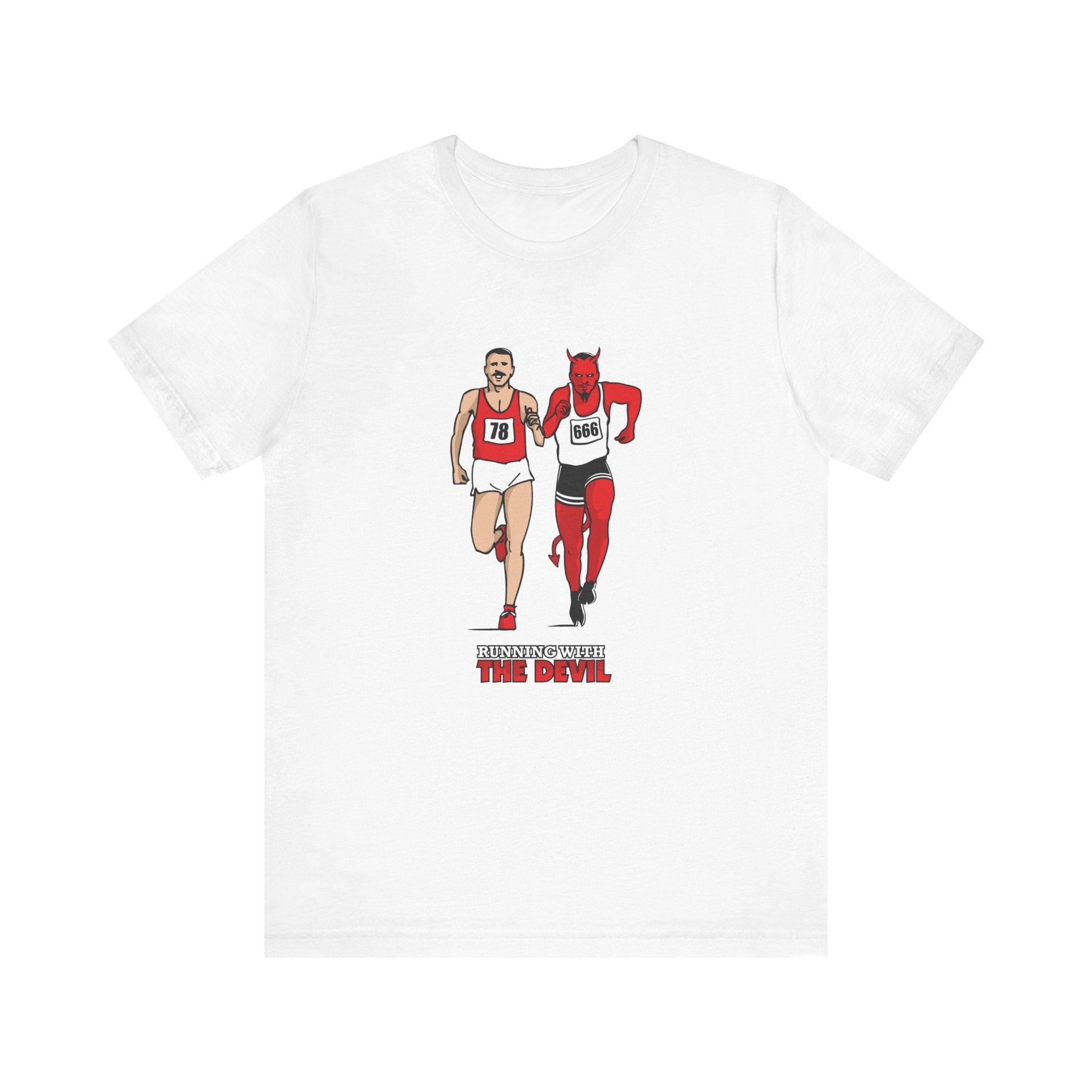 Running With The Devil - Men's T-Shirt