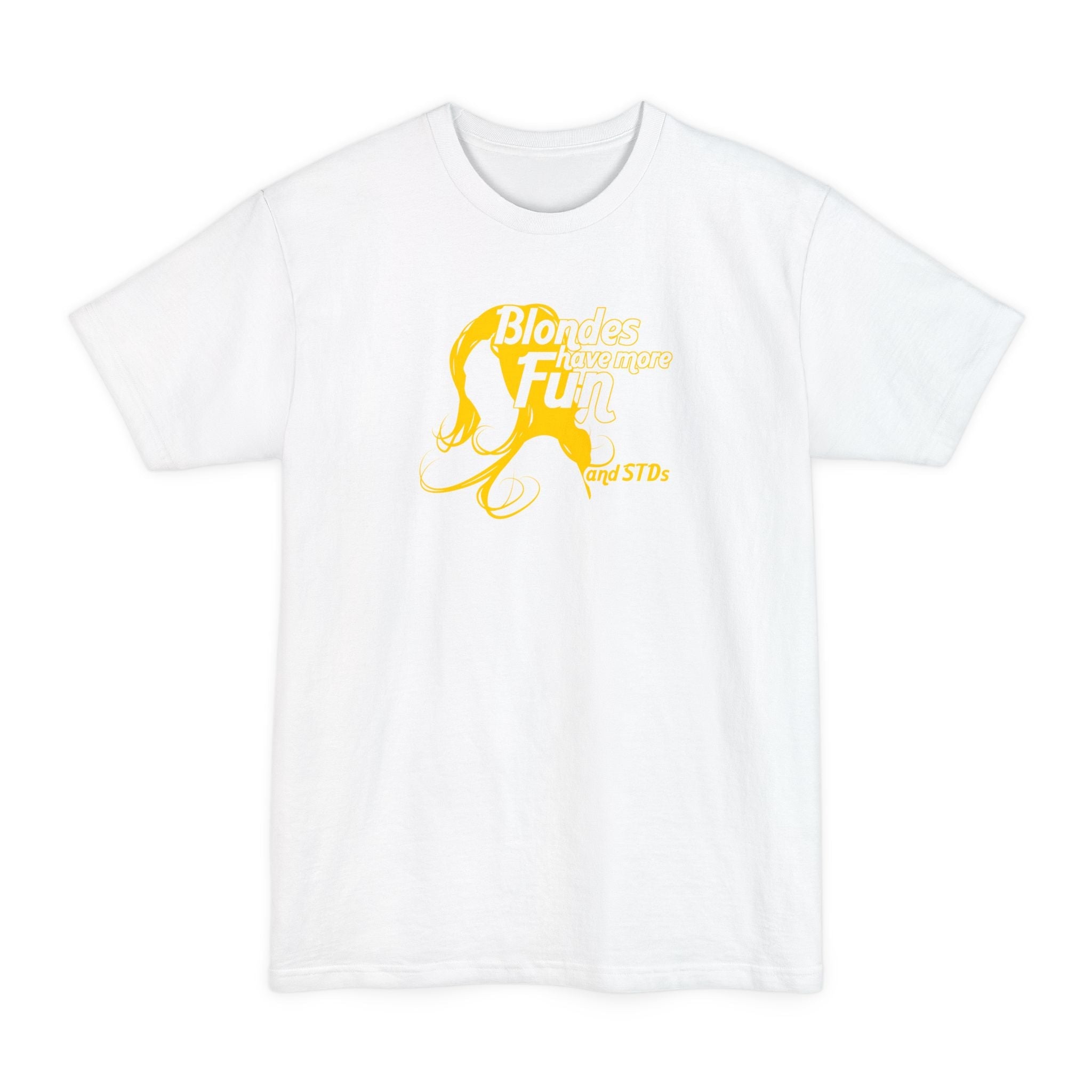 Blondes Have More Fun And More STDs - Men's Tall T-Shirt