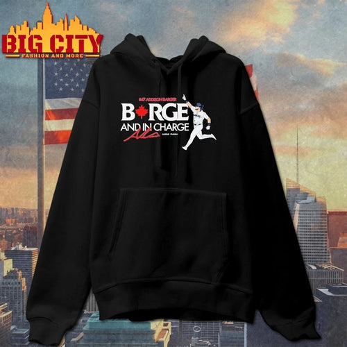 #47 Addison Barger and in charge Signatures shirts