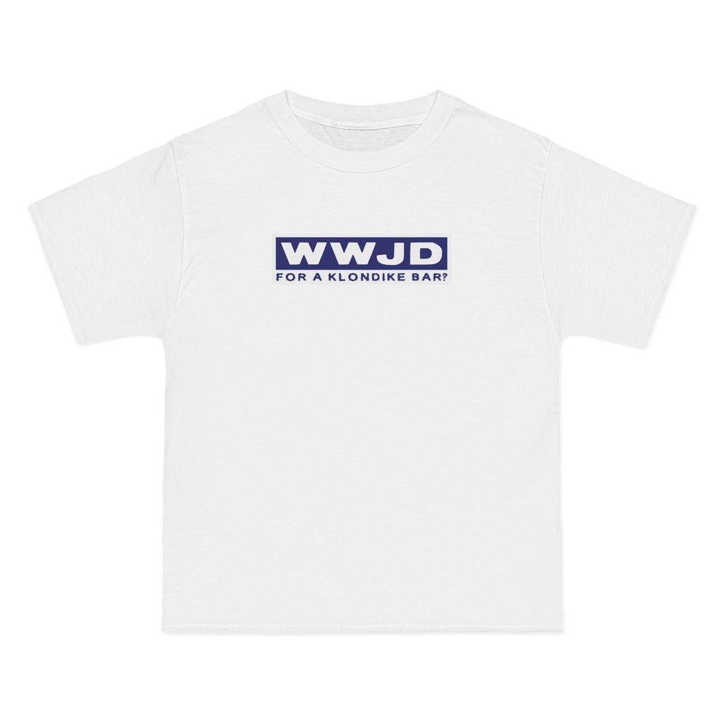 WWJD For A Klondike Bar - Men's Heavyweight T-Shirt
