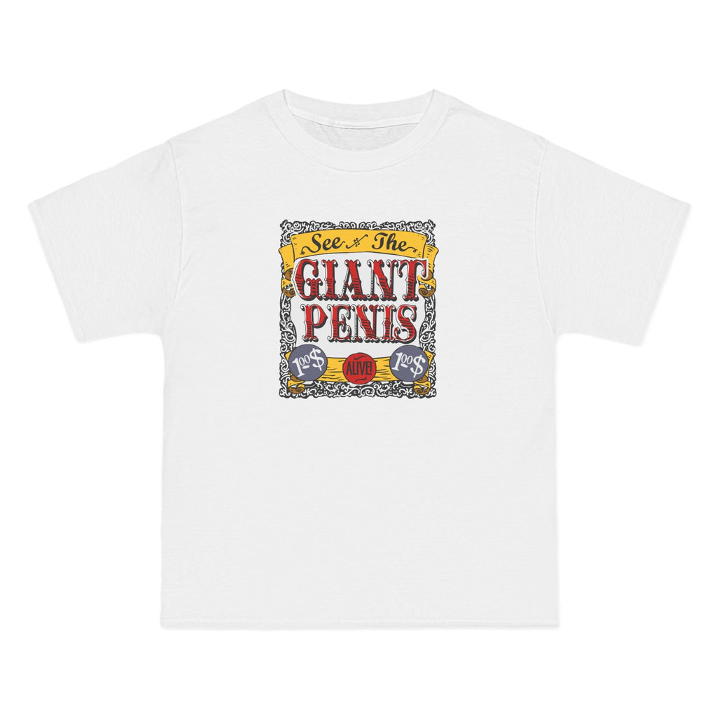 See The Giant Penis - Men's Heavyweight T-Shirt