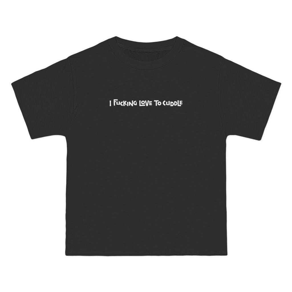 I Fucking Love To Cuddle - Men's Heavyweight T-Shirt