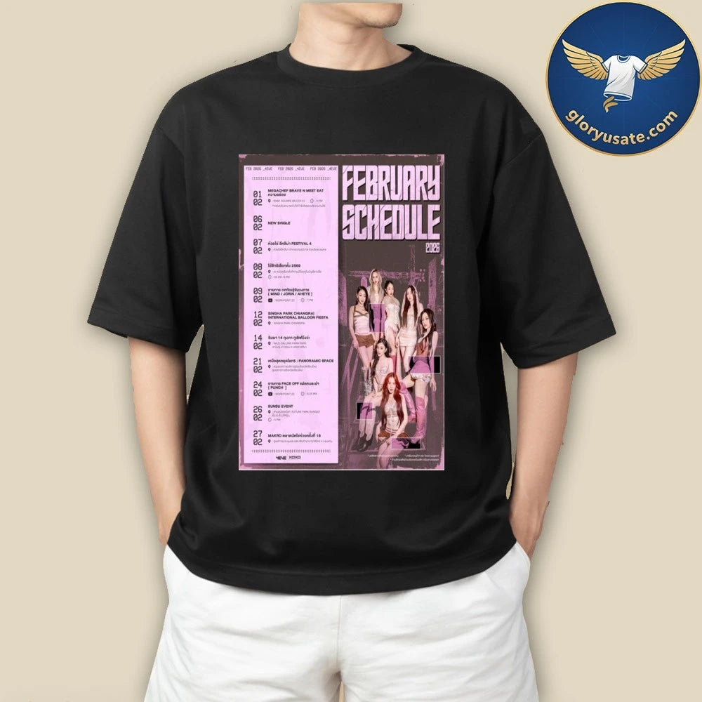4EVE February 2026 Poster Shirt