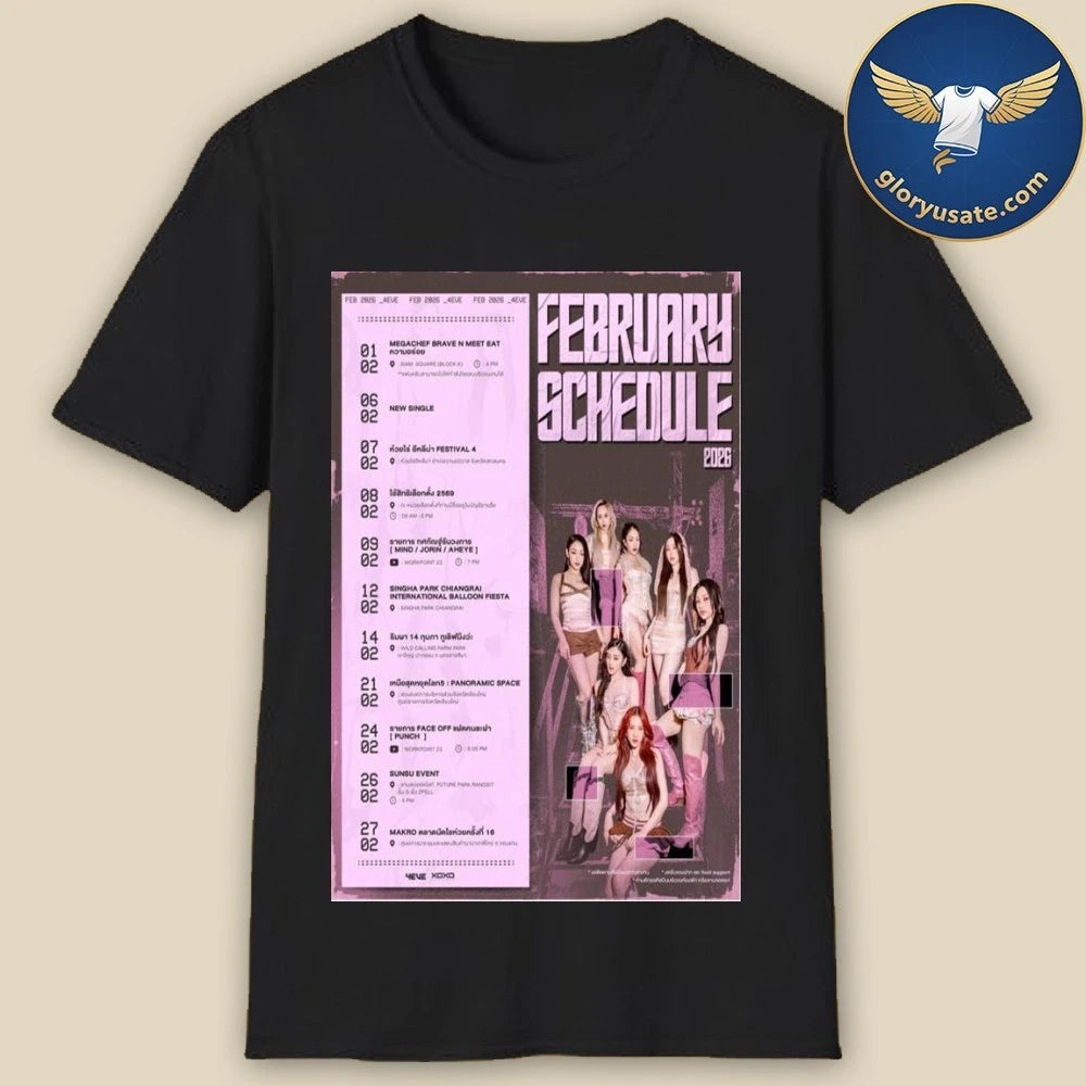 4EVE February 2026 Poster Shirt