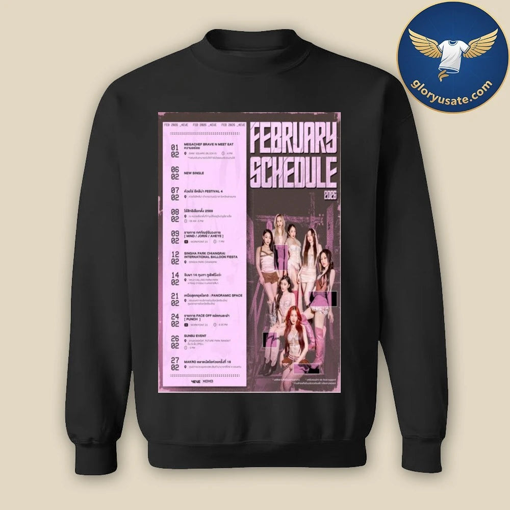 4EVE February 2026 Poster Shirt