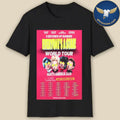 5 Seconds of Summer North America, Europe &amp; UK Tour 2026 Poster Shirt