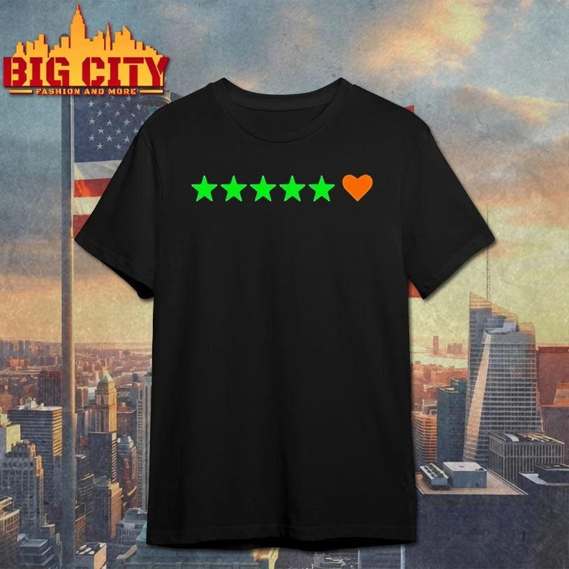 5 Stars On Letterboxd Shirt