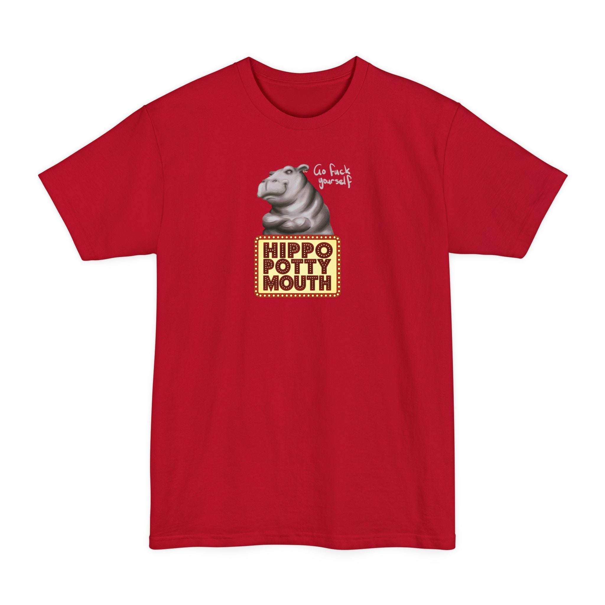 Hippopottymouth - Men's Tall T-Shirt