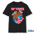 51st State USA Hockey Milano Cortina 2026 Olympics Mascot shirt