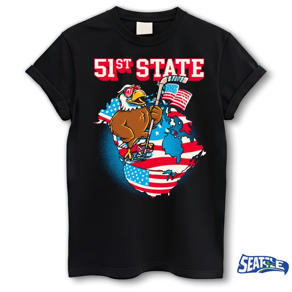 51st State USA Hockey Milano Cortina 2026 Olympics Mascot shirt