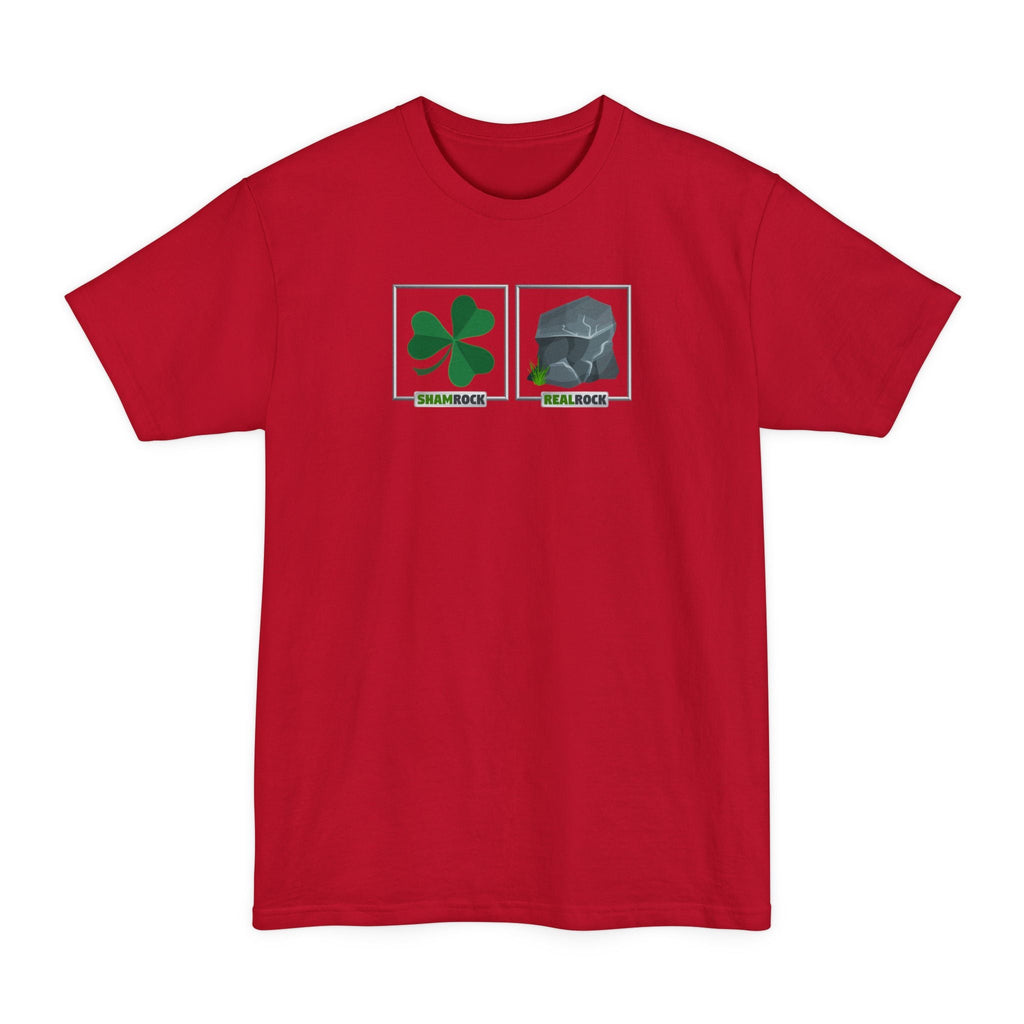 Shamrock Realrock - Men's Tall T-Shirt