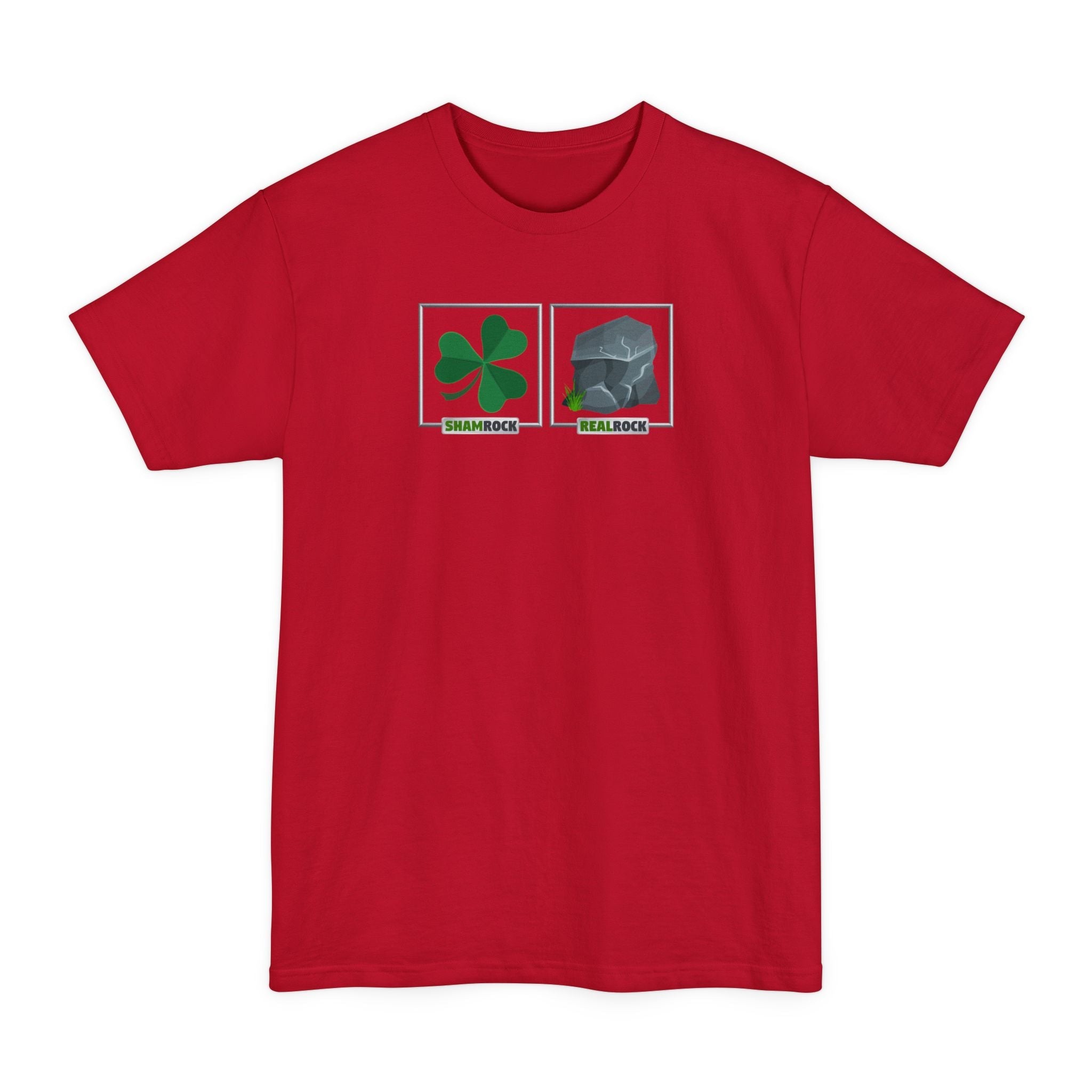 Shamrock Realrock - Men's Tall T-Shirt