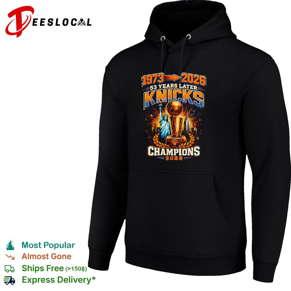 53 Years Later New York Knicks Champions Basketball Trophy 1973 2026 Shirt