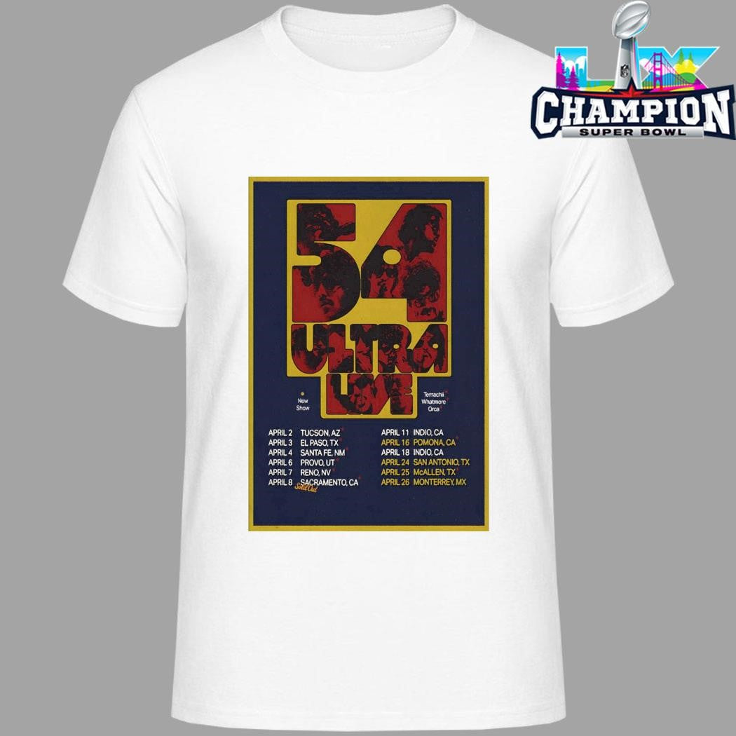54ultra Apr Tour 2026 Shirt