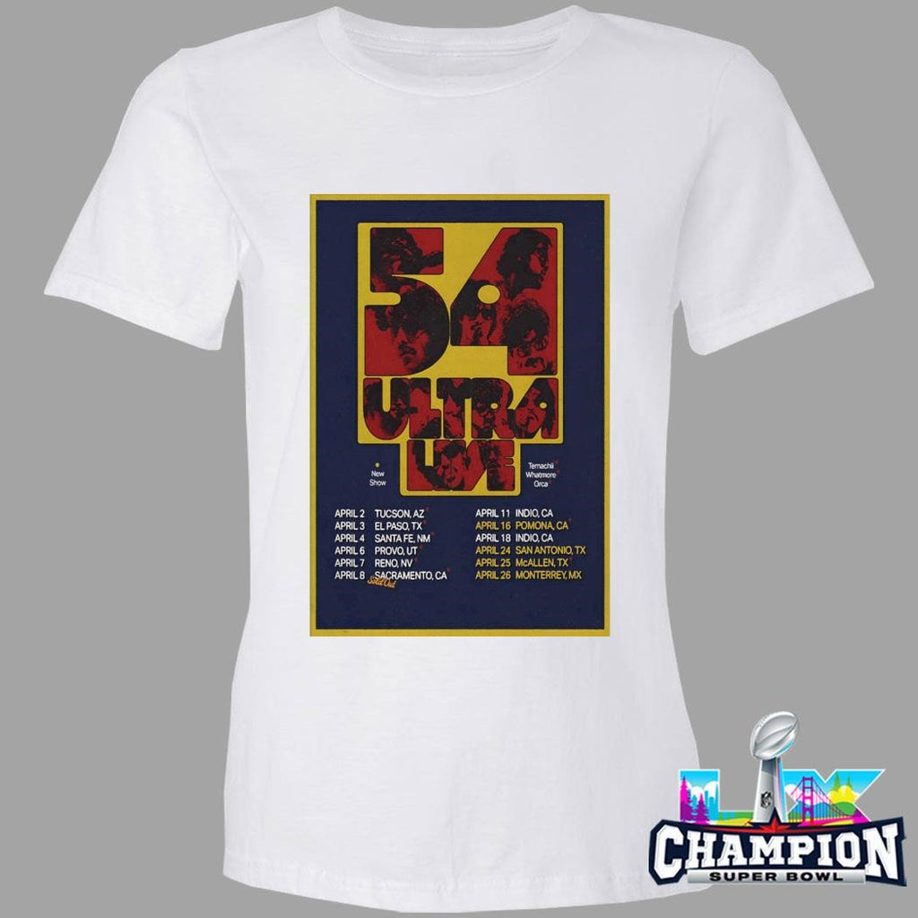 54ultra Apr Tour 2026 Shirt