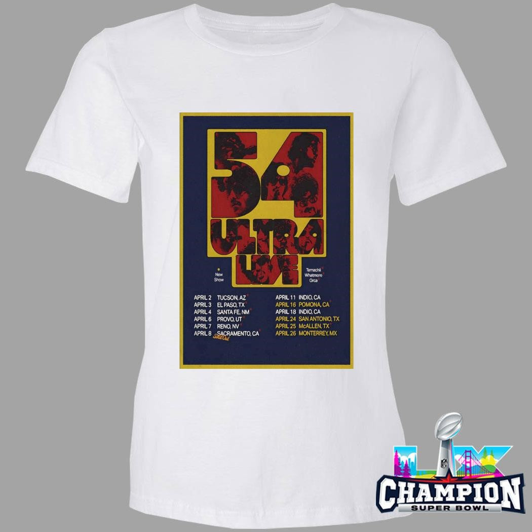54ultra Apr Tour 2026 Shirt