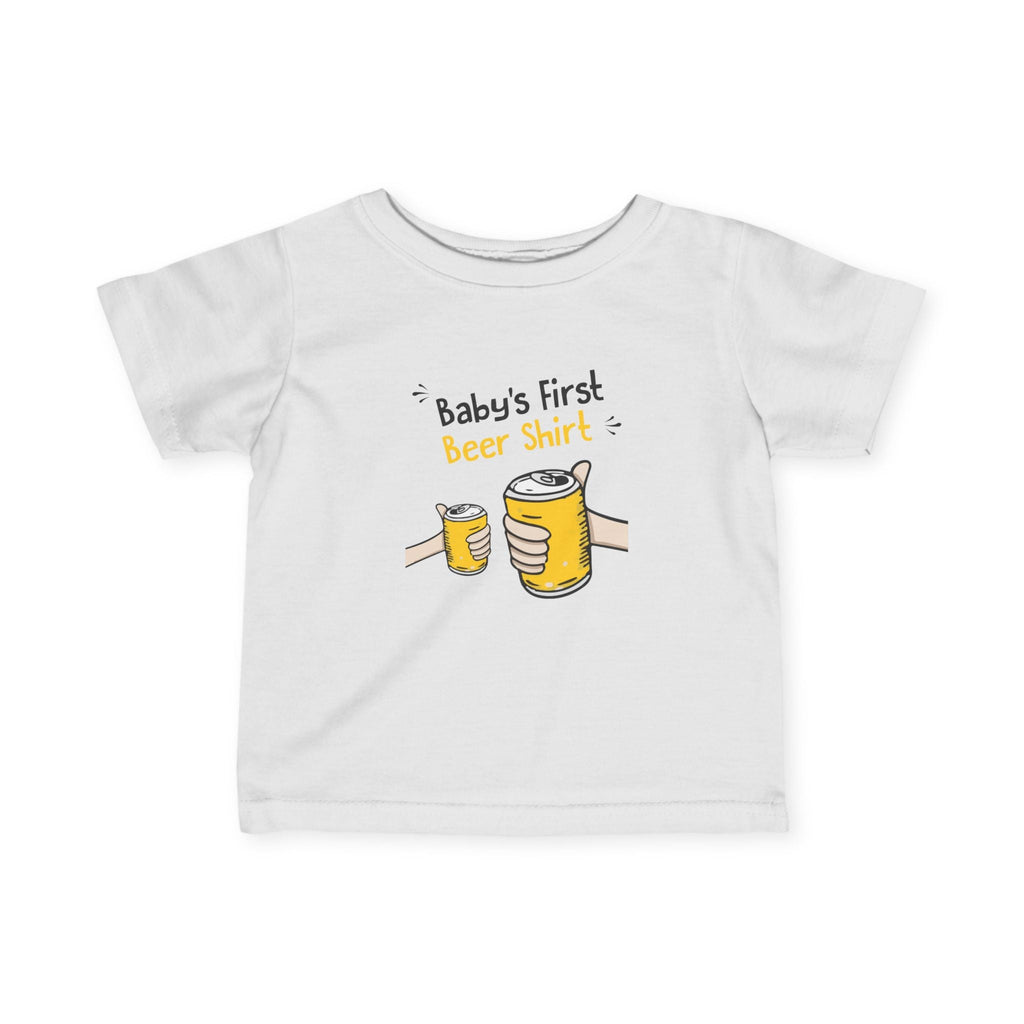 Baby's First Beer Shirt - Baby T-Shirt