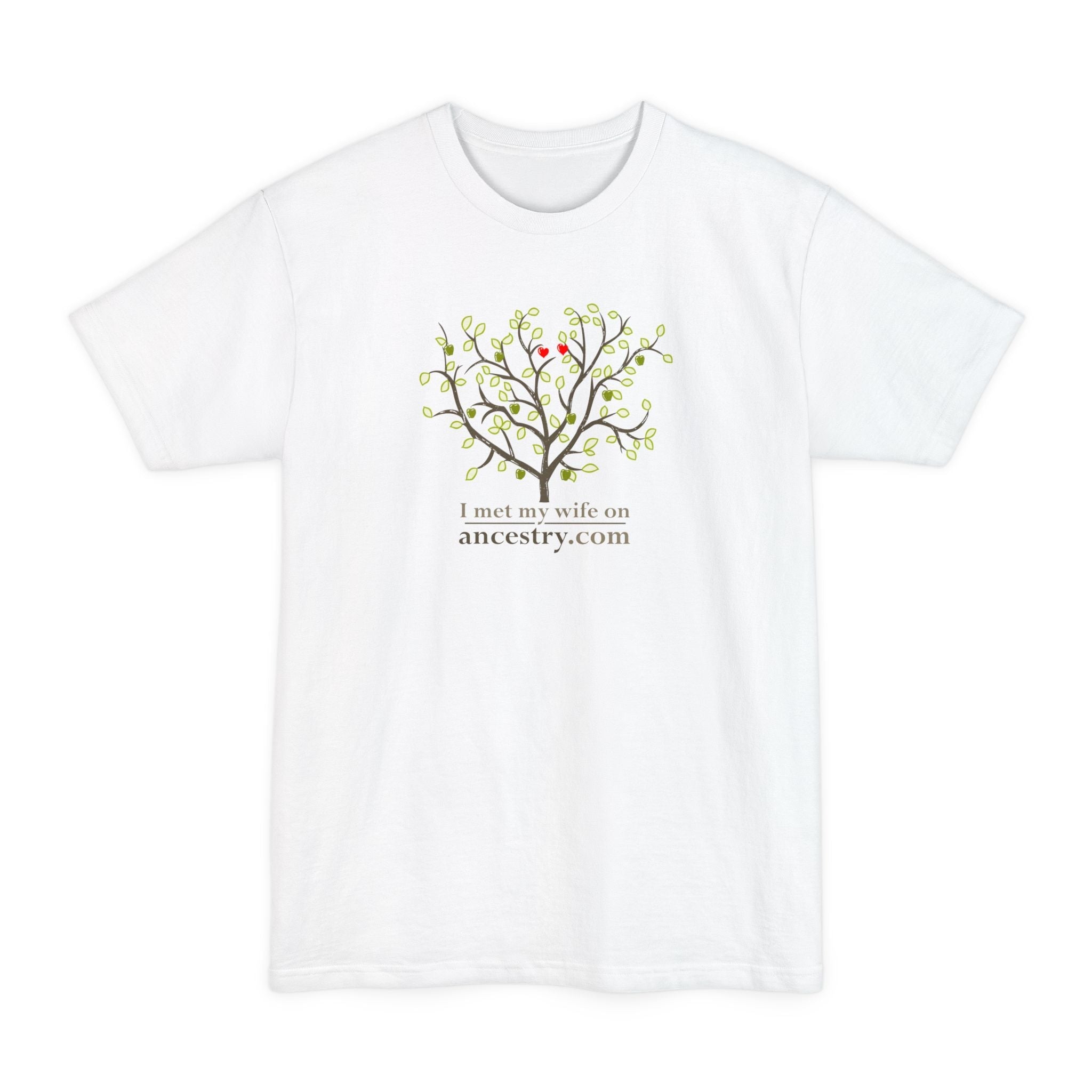 I Met My Wife On Ancestry.Com - Men's Tall T-Shirt