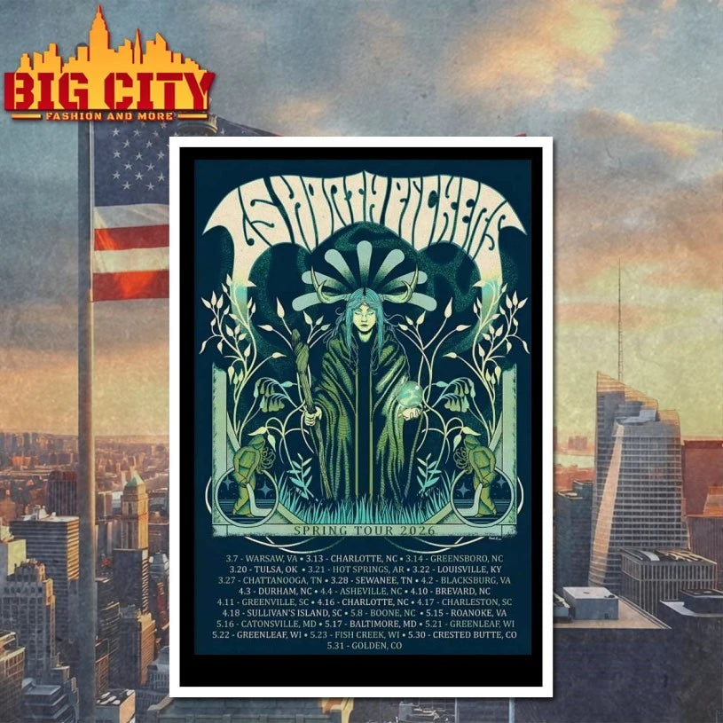 65 North Pickers 2026 Spring Tour Poster T-shirt