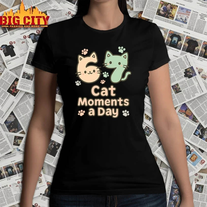 67 Cat Moments A Day Six Seven shirt