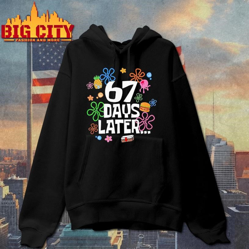 67 Days Later 67th Day of School Shirt