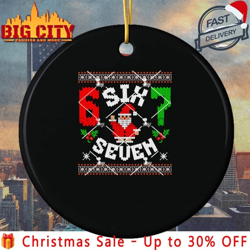 67 Meme Six Seven Ugly Christmas shirt