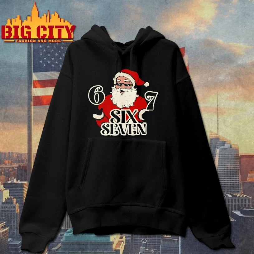 67 Six Seven Christmas Santa Claus shirt