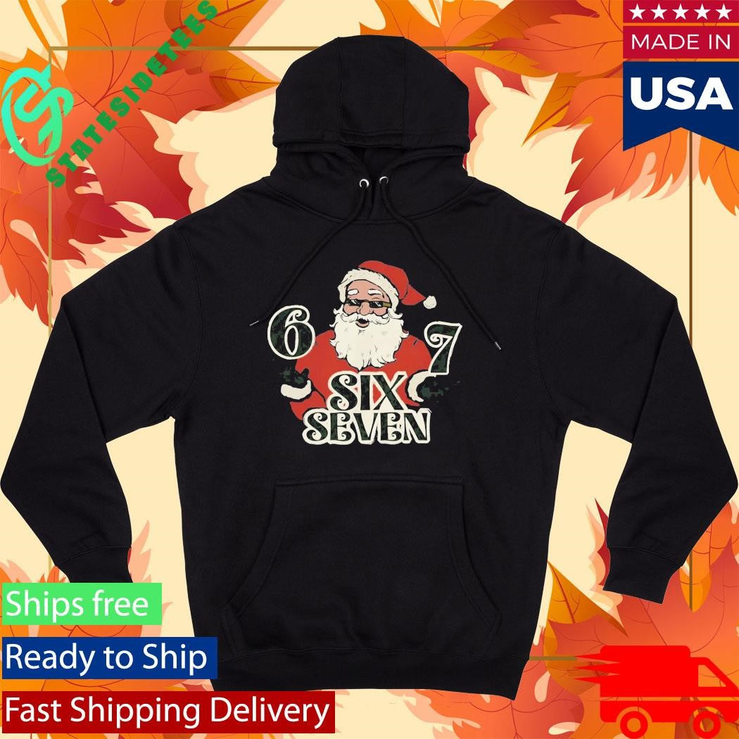 67 Six Seven Christmas Santa Shirt