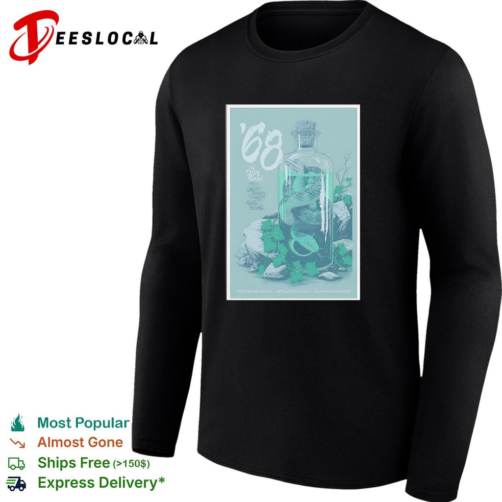 68 band snake in jar poster shirt
