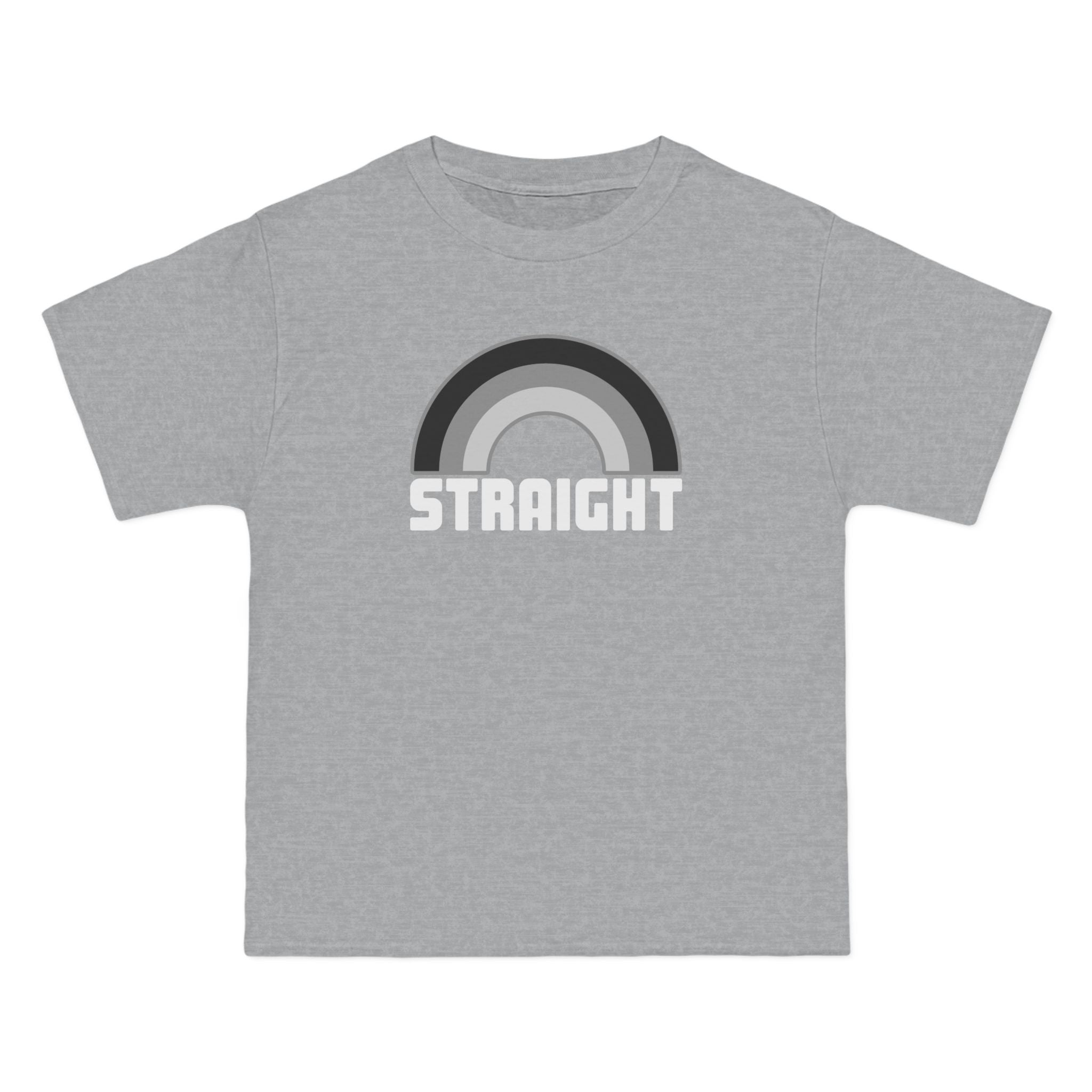 Straight - Men's Heavyweight T-Shirt