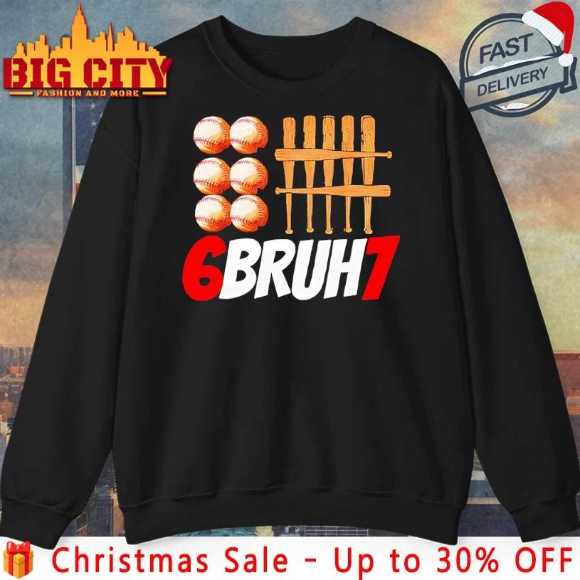6Bruh7 Baseball Christmas Thanksgiving shirt