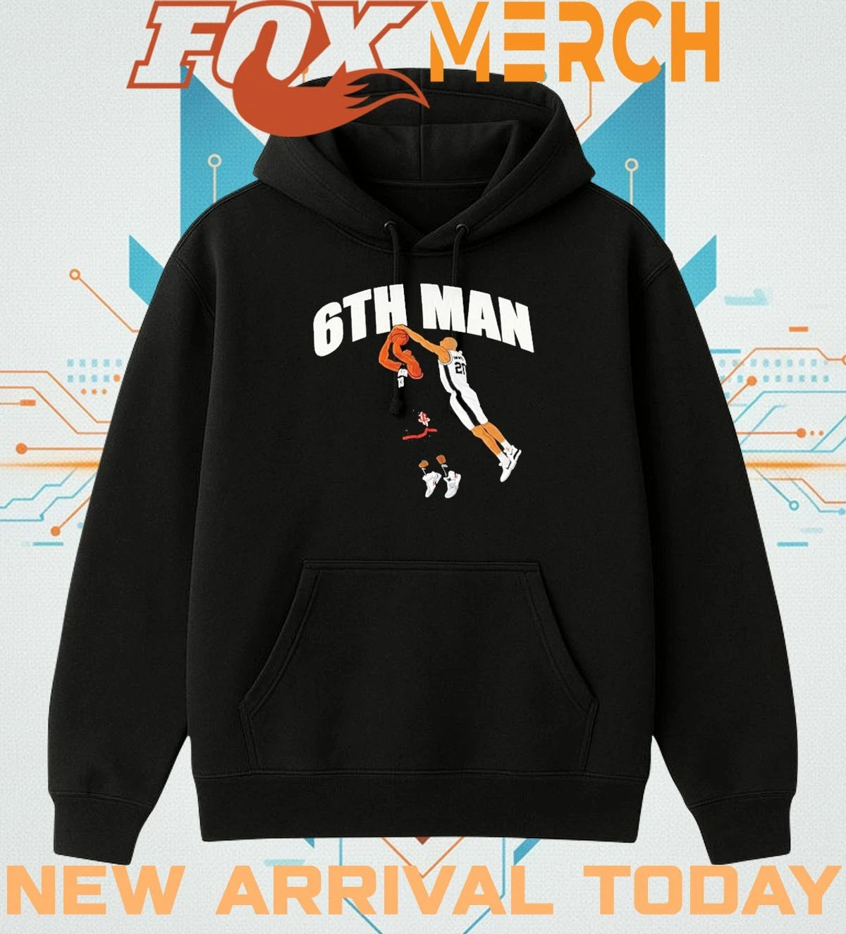 6th Man Harden and Ginobili t-shirt