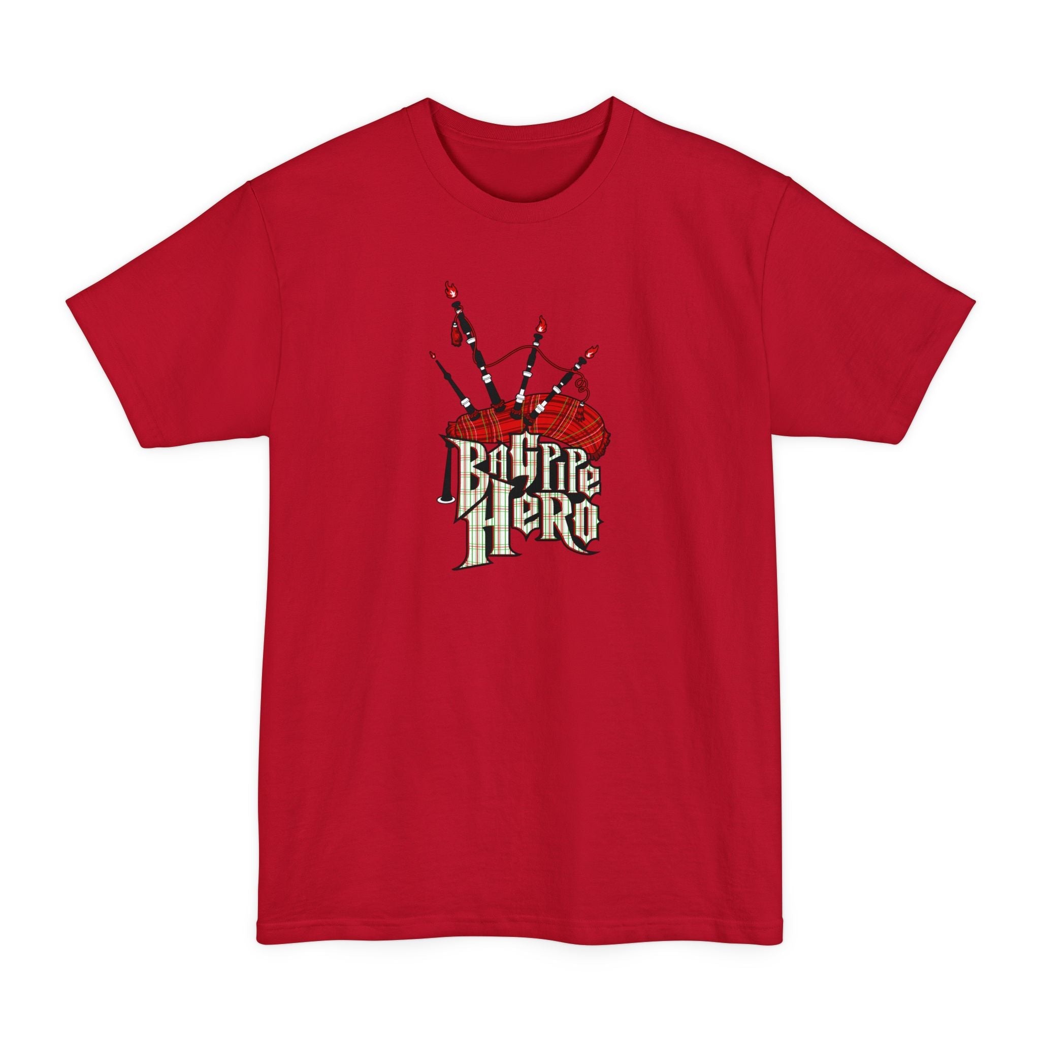 Bagpipe Hero - Men's Tall T-Shirt