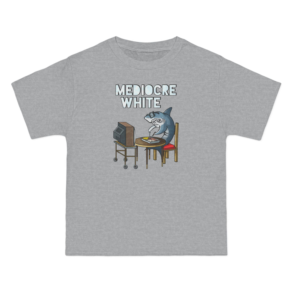 Mediocre White - Men's Heavyweight T-Shirt