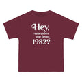 Hey Remember Me From (Year) - Men's Heavyweight T-Shirt