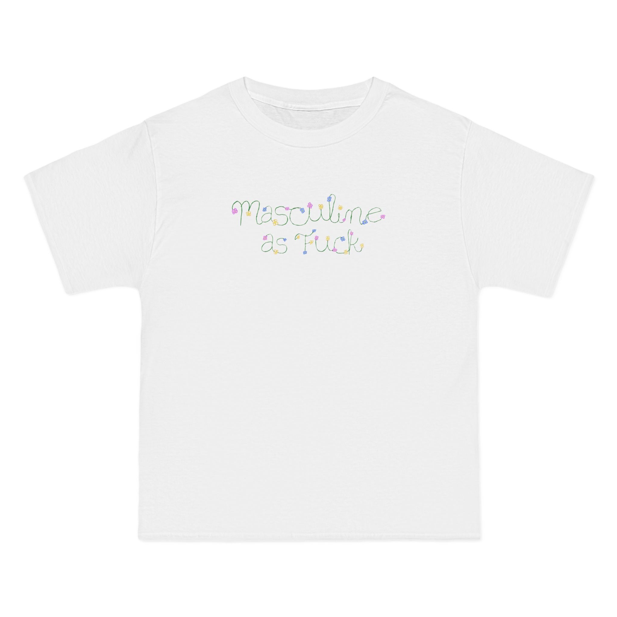 Masculine As Fuck - Men's Heavyweight T-Shirt