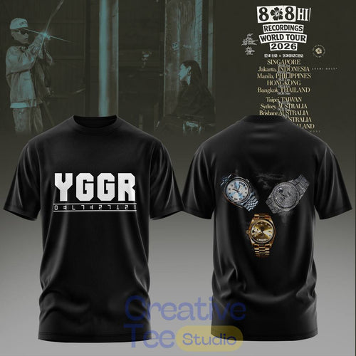 808 HI Recordings World Tour 2026 T-Shirt