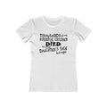 Thousands Of My Potential Children Died On Your Daughter's Face Last Night - Women’s T-Shirt