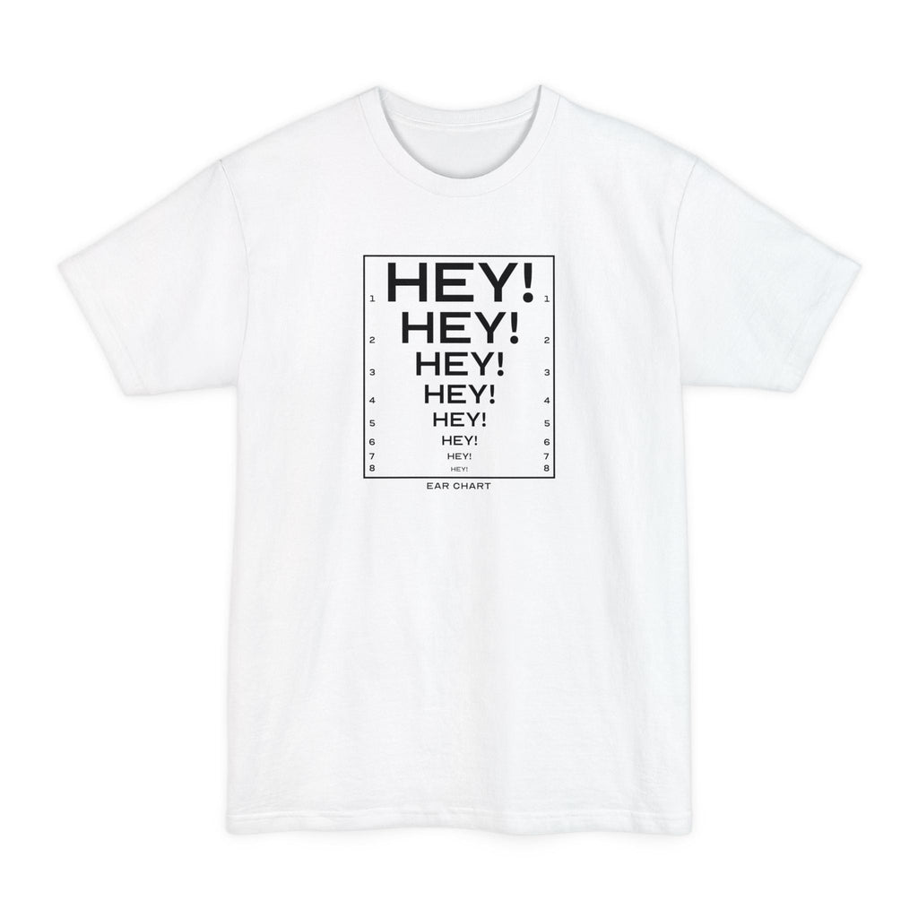Ear Chart - Men's Tall T-Shirt