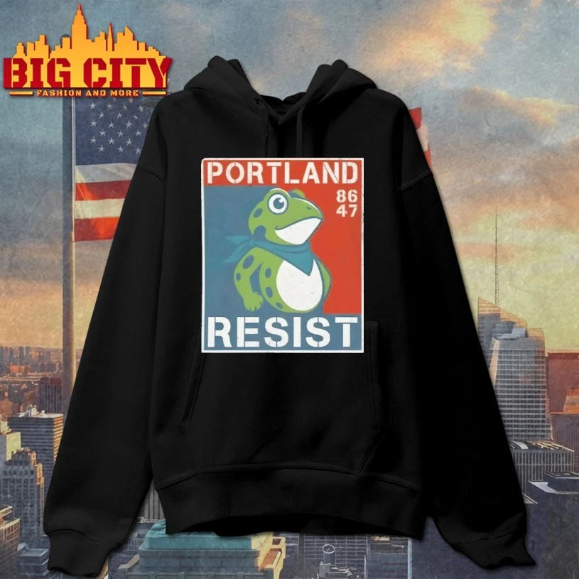 8647 Resist Portland Frog Shirt
