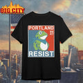 8647 Resist Portland Frog Shirt