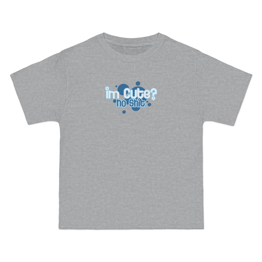I'm Cute? No Shit - Men's Heavyweight T-Shirt